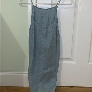 Billabong Backless Chambray Dress!